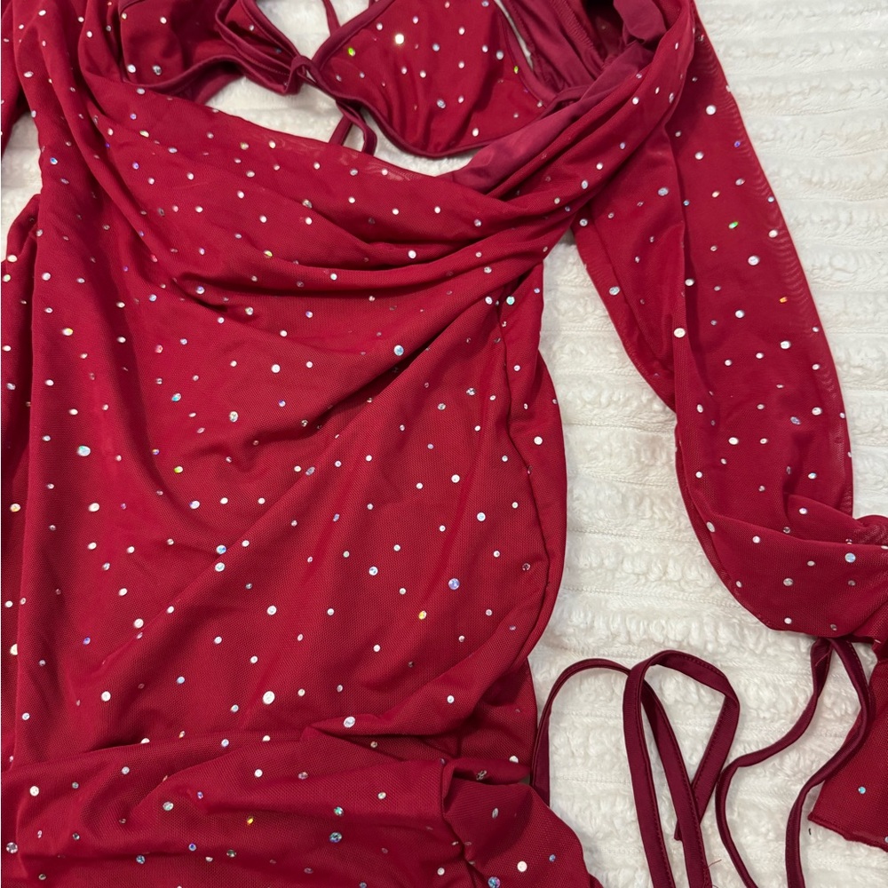 Red Polka Dot Dress